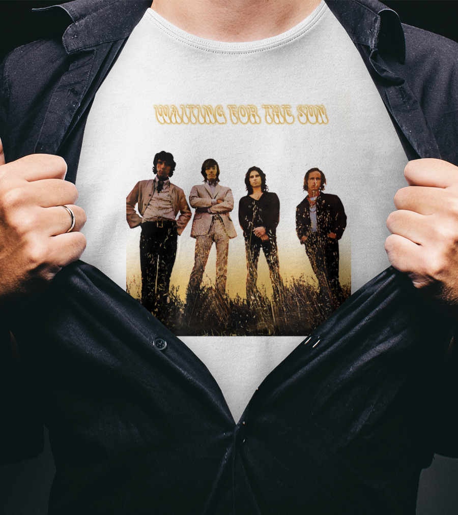 Waiting For The Sun The Doors Band Members T-Shirt