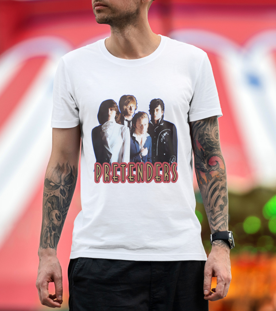Pretenders Band Group Photo T-Shirt