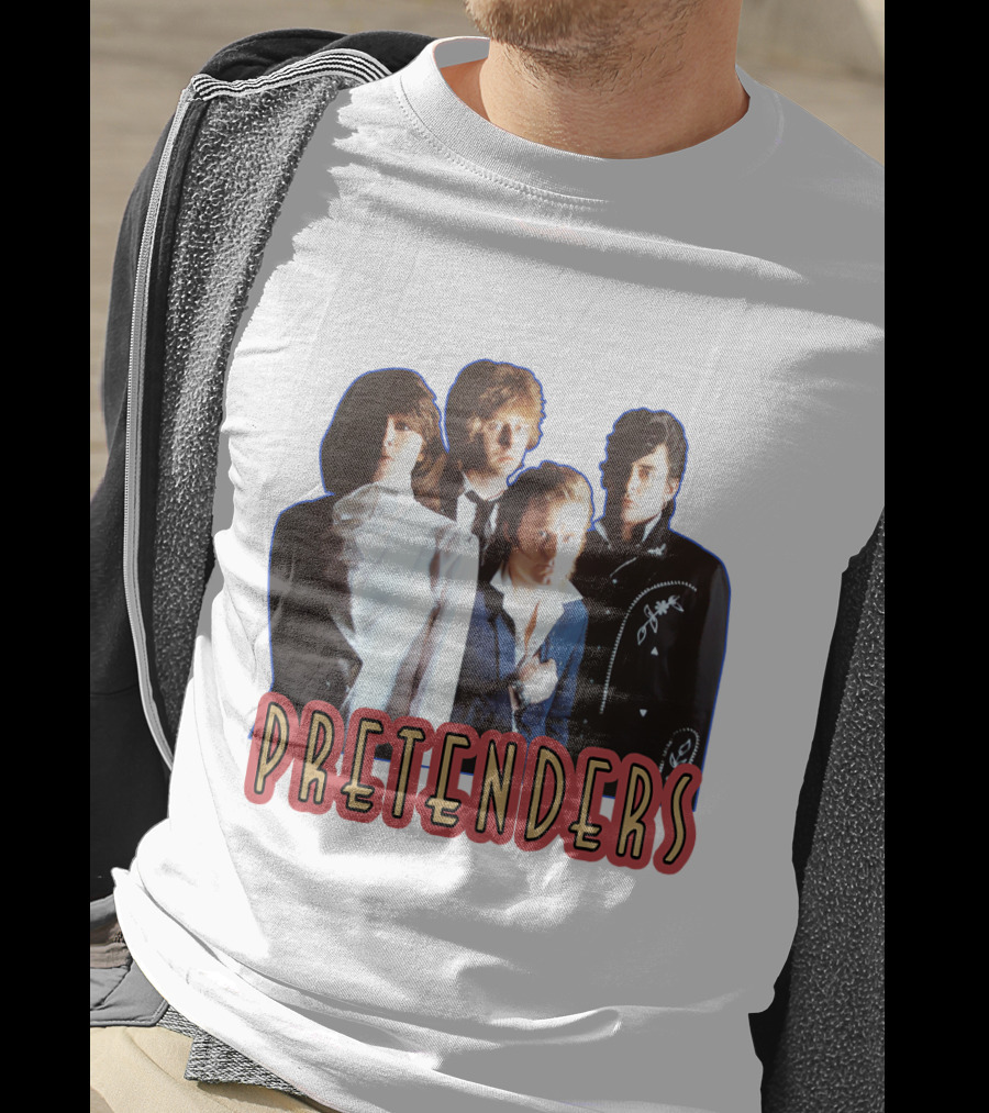 Pretenders Band Group Photo T-Shirt