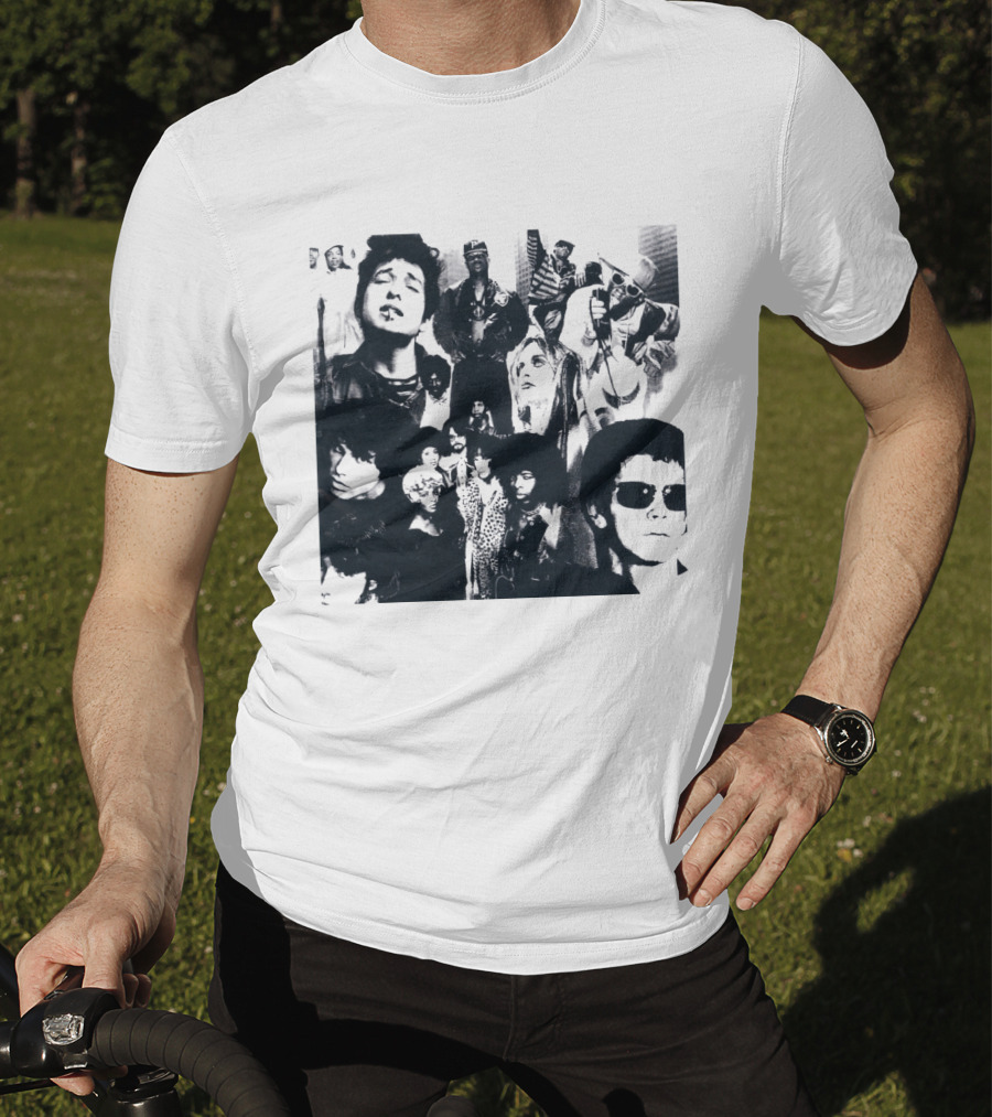 Duran Duran Thank You Album Collage Recognizable Music Figures T-Shirt