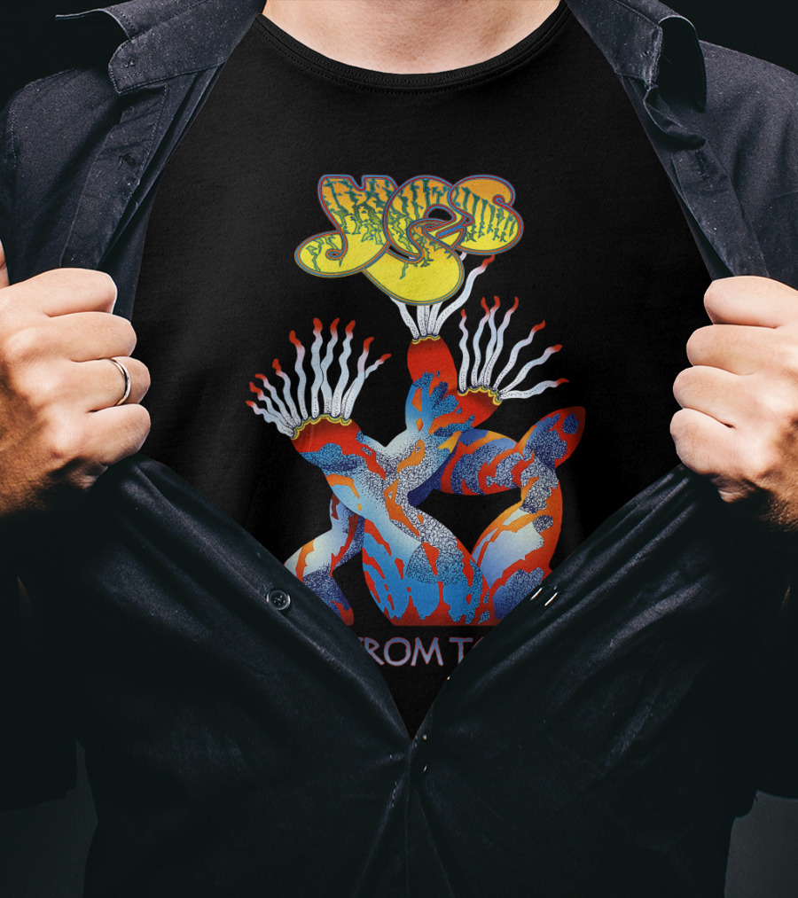 Yes Songs From Tsongas Colorful Abstract T-Shirt