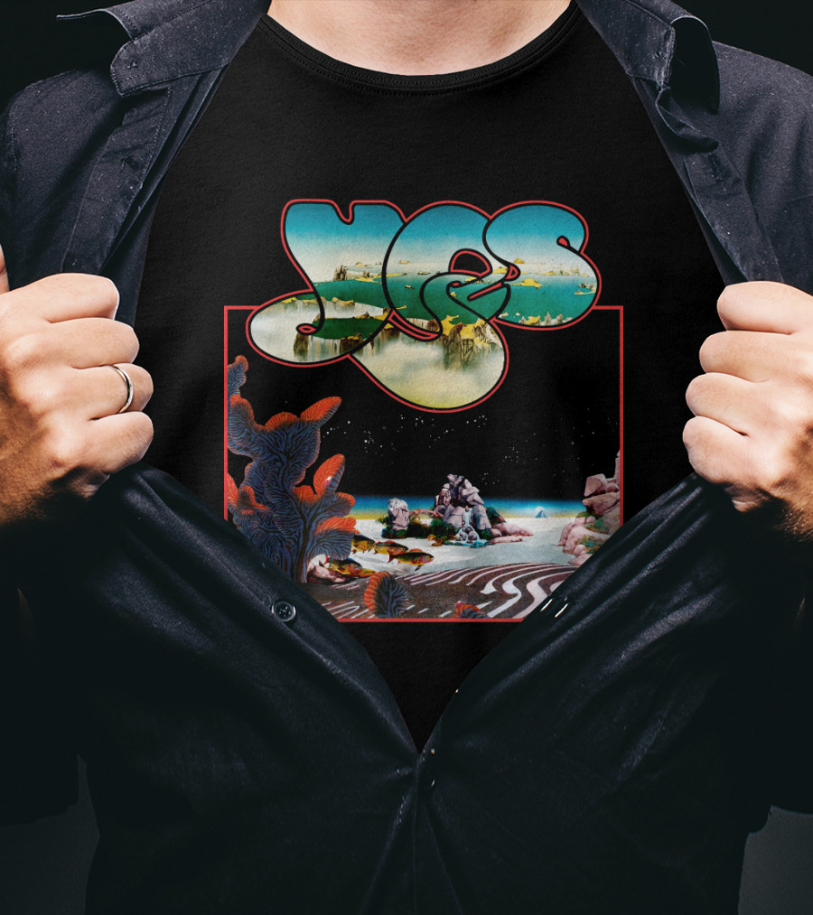 Yes Union Concert Fantasy Landscape T-Shirt