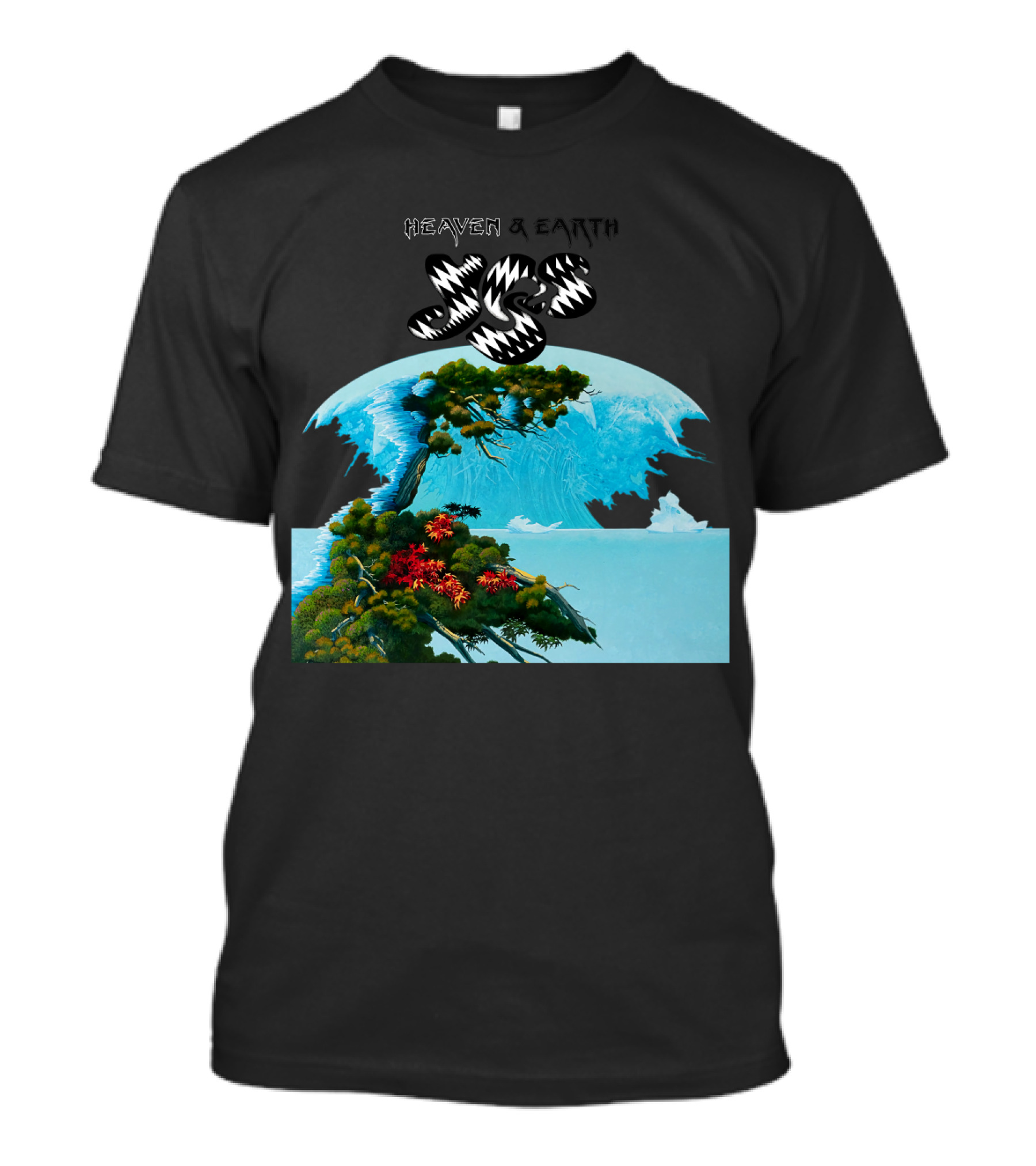 Yes Heaven And Earth Album Cover T-Shirt