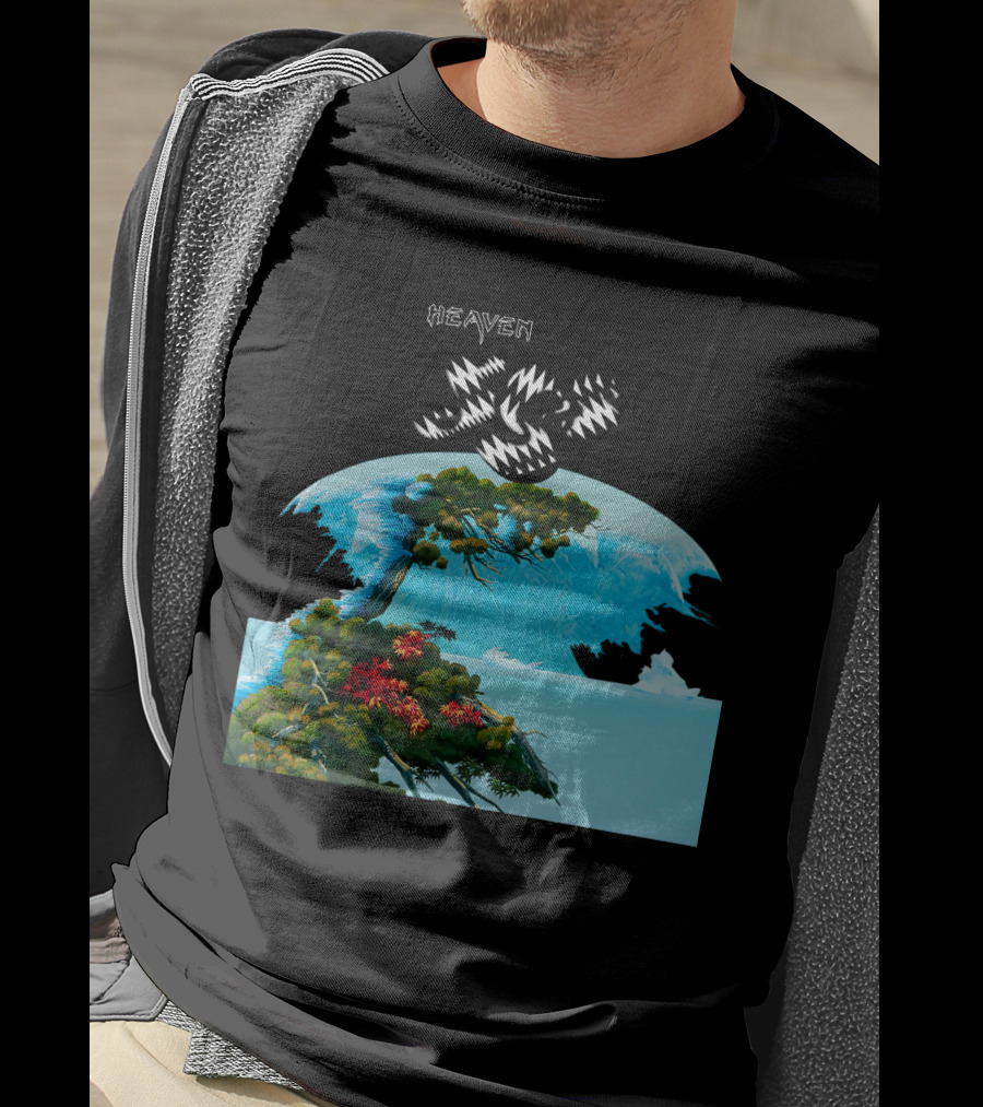 Yes Heaven And Earth Album Cover T-Shirt
