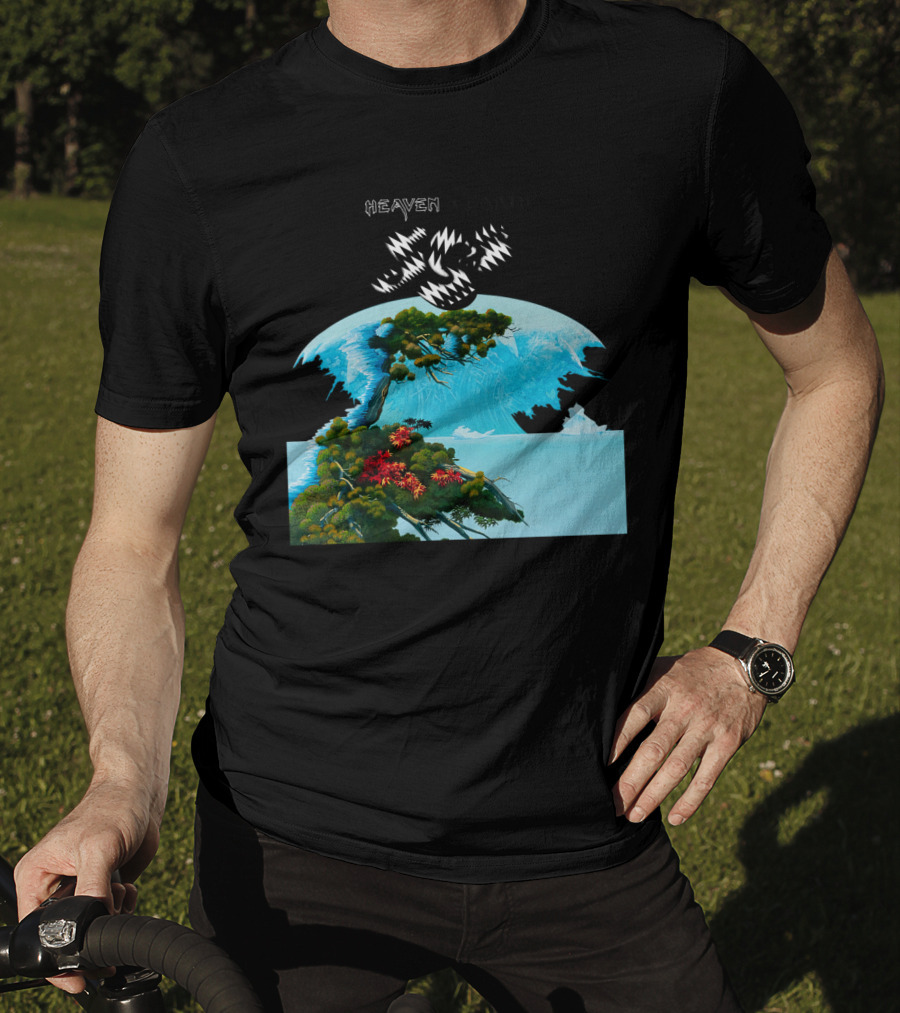Yes Heaven And Earth Album Cover T-Shirt