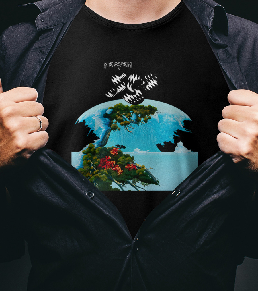 Yes Heaven And Earth Album Cover T-Shirt
