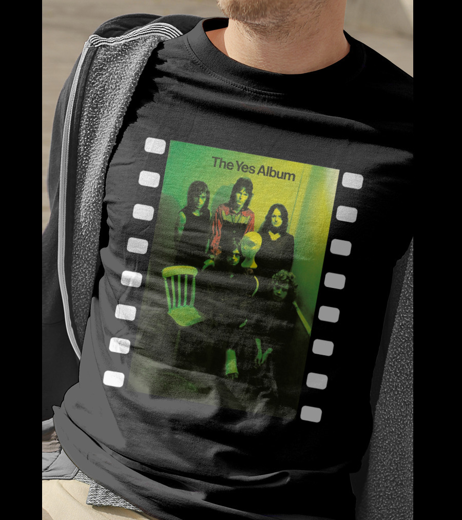 The Yes Album Filmstrip Cover Band Photo T-Shirt