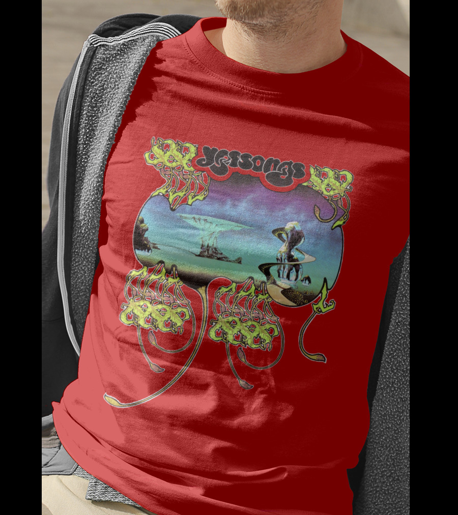 Yes Yessongs Album Artwork Fantasy Landscape T-Shirt
