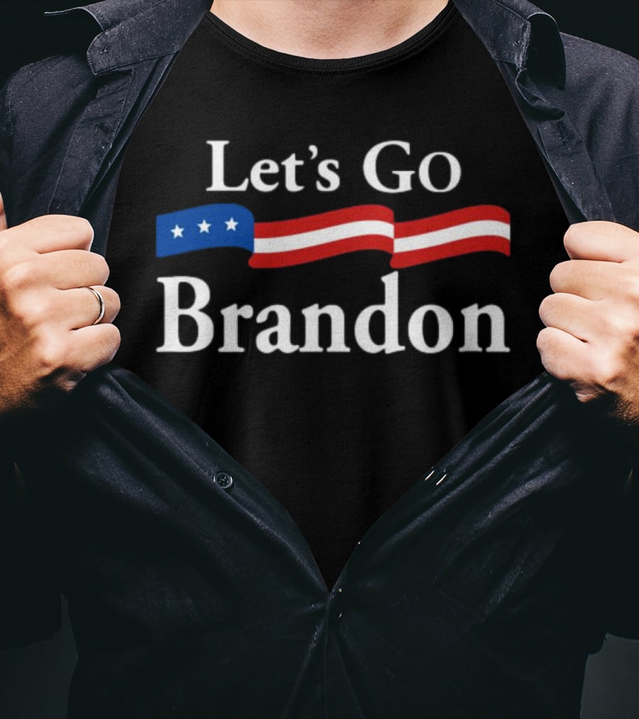 Let's Go Brandon American Flag T-Shirt