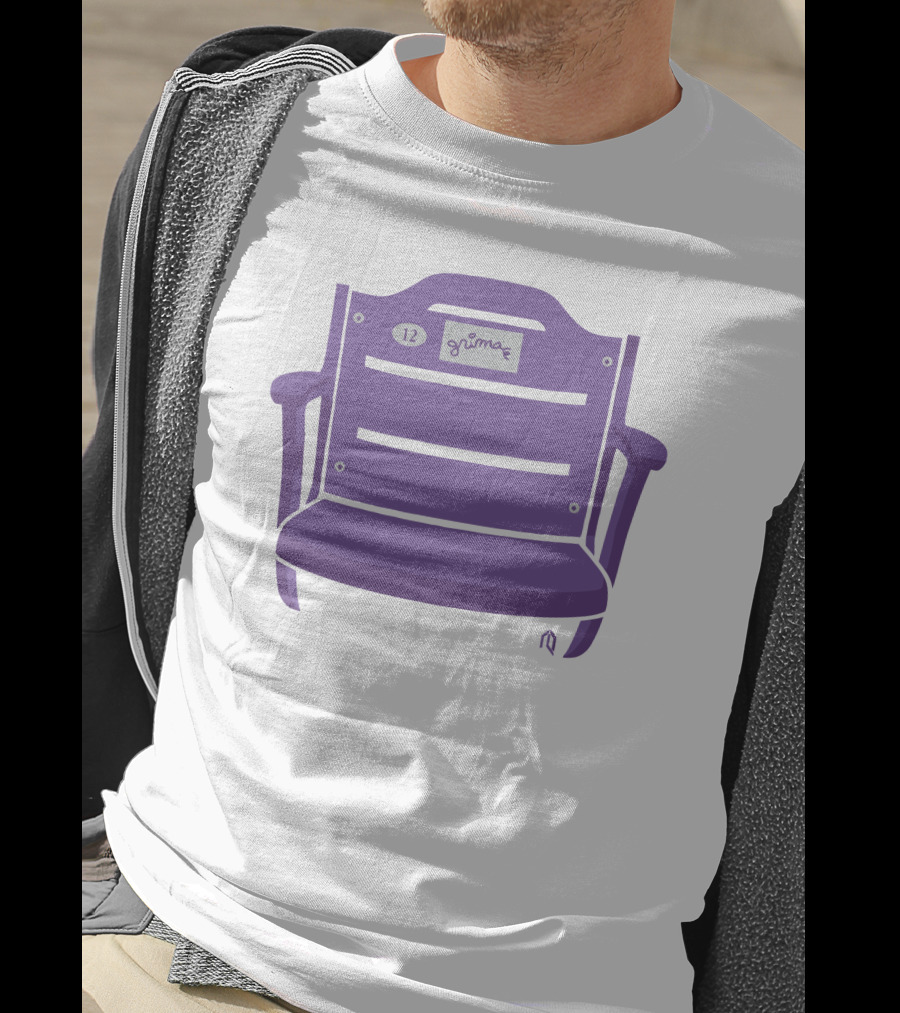 Grima Purple Stadium Throne Seat 12 T-Shirt