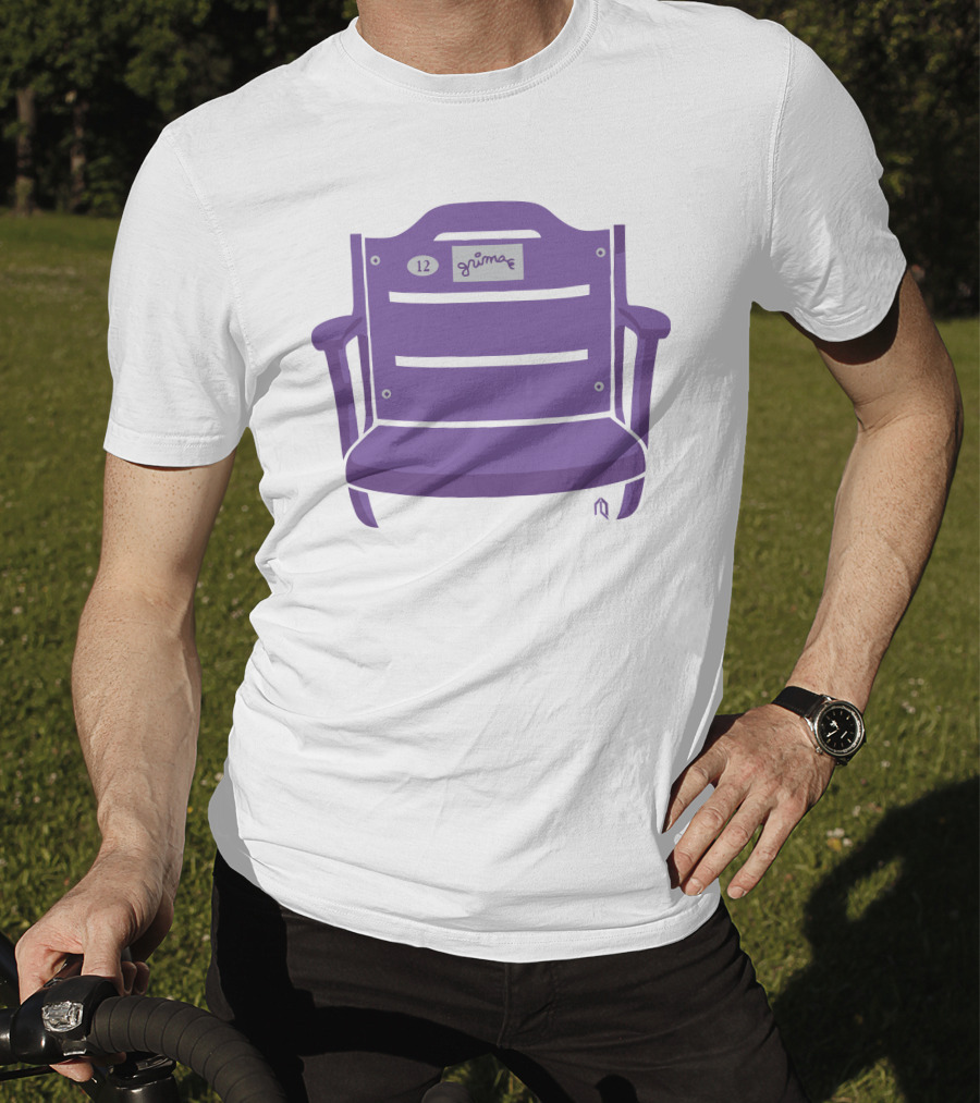 Grima Purple Stadium Throne Seat 12 T-Shirt