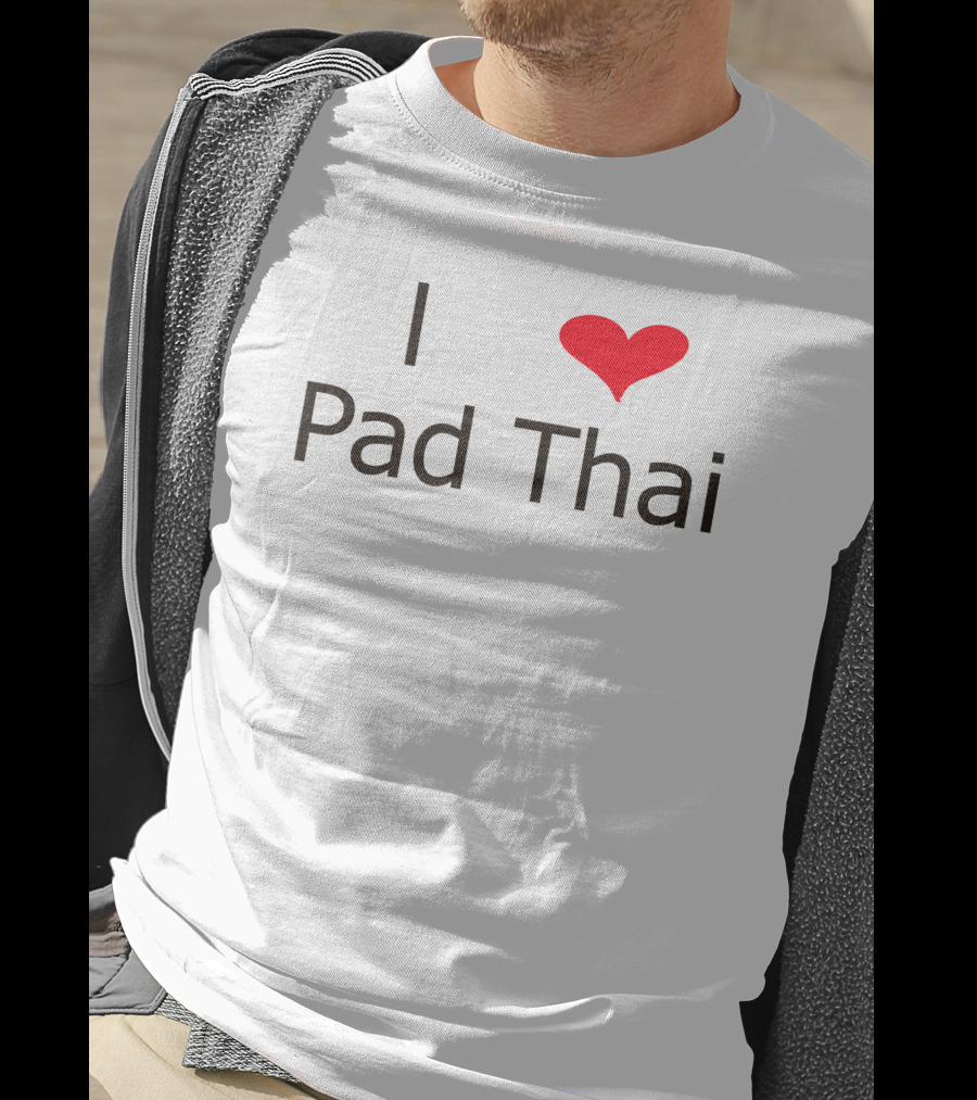 Olivia Rodrigo I Love Pad Thai Heart T-Shirt
