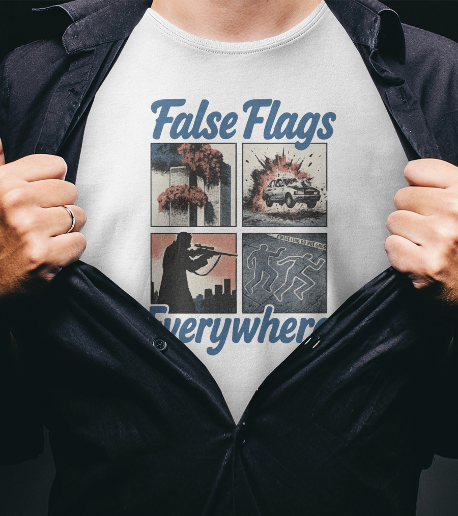 Jake Shields False Flags Everywhere T-Shirt