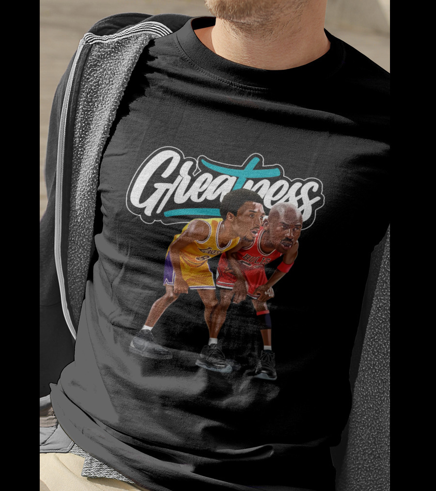 Jordan 11 Gamma Blue Lakers Bulls Greatness Basketball Legends T-Shirt