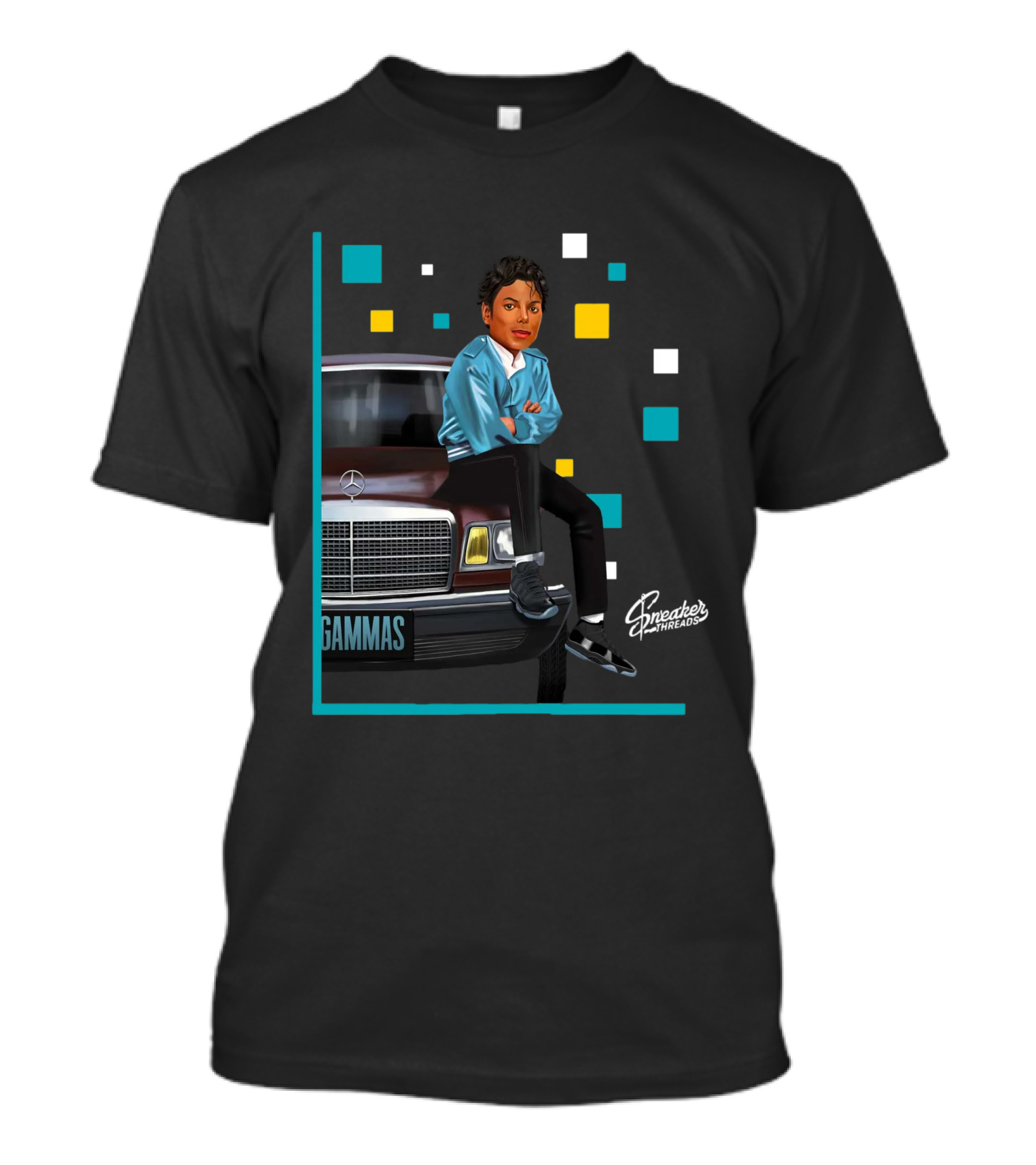 Jordan 11 Gamma Blue Kickin It Gammas T-Shirt