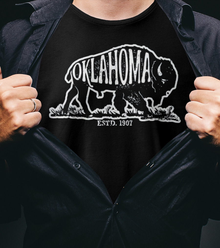 Oklahoma Bison Estd. 1907 State Pride Classic T-Shirt