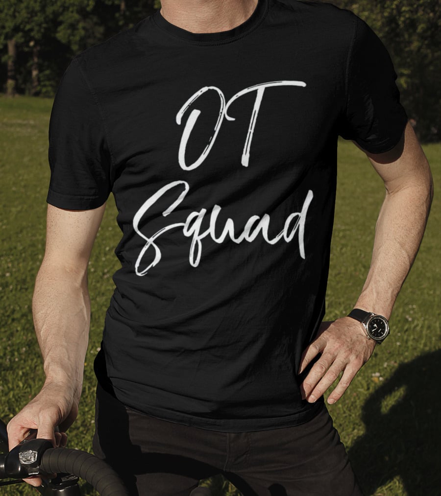 OT Squad Cute Occupational Therapist Crew T-Shirt