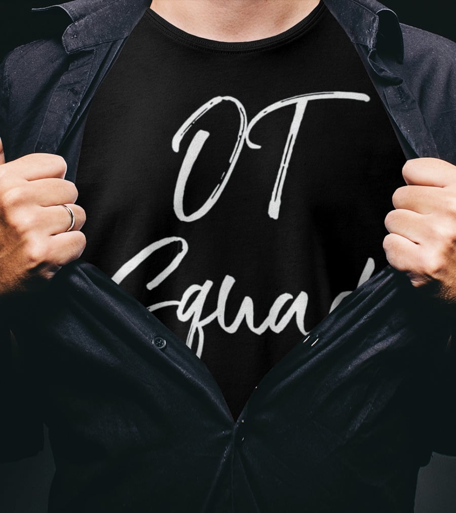 OT Squad Cute Occupational Therapist Crew T-Shirt