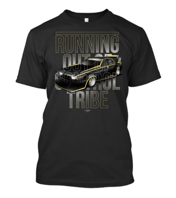 Running Out Of Control Tribe Car Racing Enthusiast T-Shirt