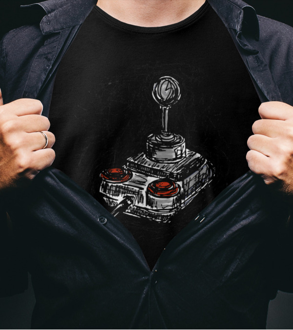 Total Controller Retro Joystick Gamepad Classic T-Shirt