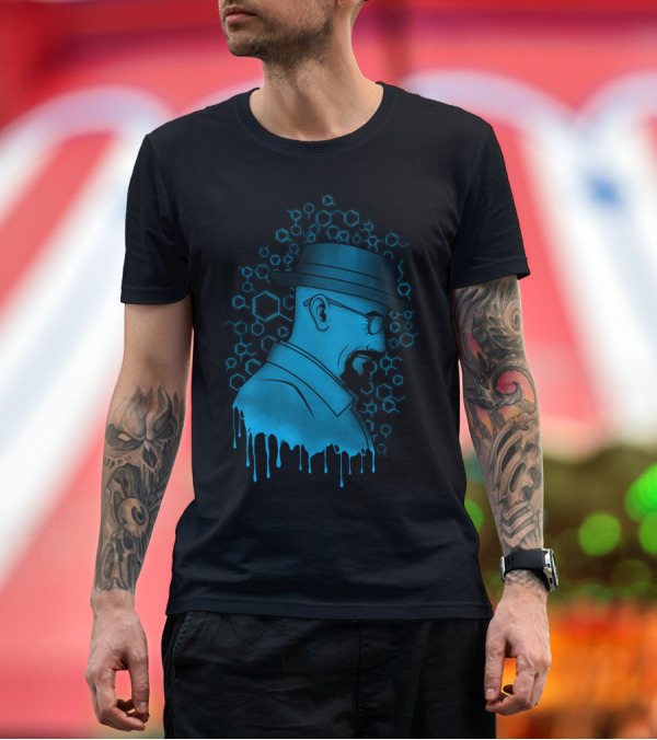Premium T-Shirt: Crystal Chemist Heisenberg Hexagonal T-Shirt Crystal Chemist Heisenberg Hexagonal T-Shirt
