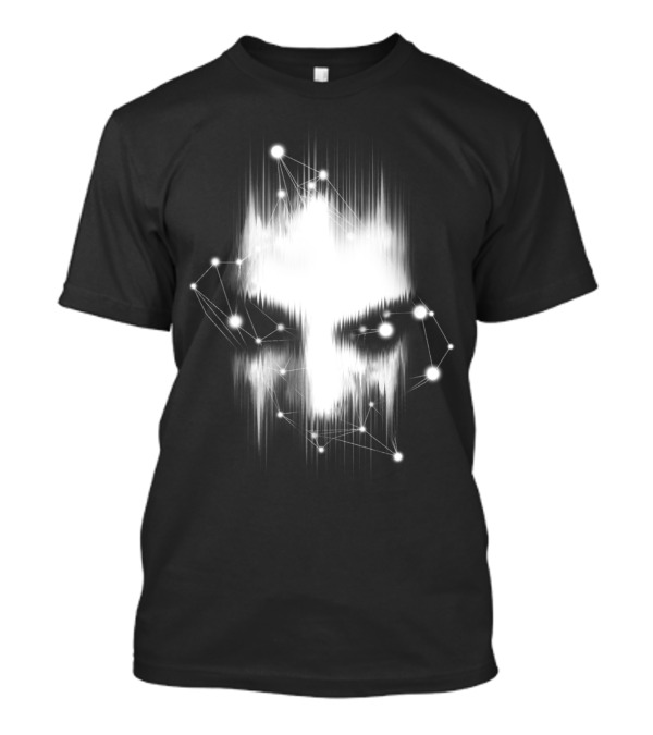My Own Galaxy Cosmic Face In Starry Network T-Shirt