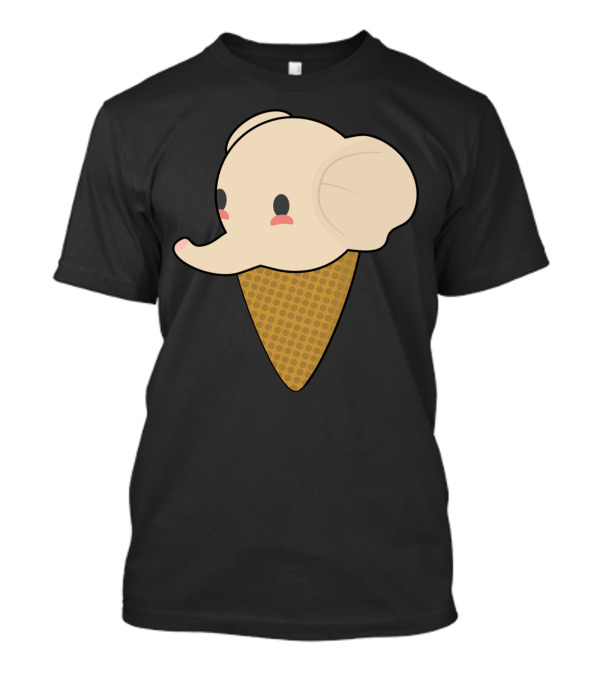 Elephant Ice Cream Cone T-Shirt
