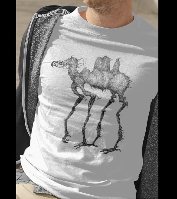 Chirping Mule A.k.a. Culvert Muler Skeletal Creature T-Shirt