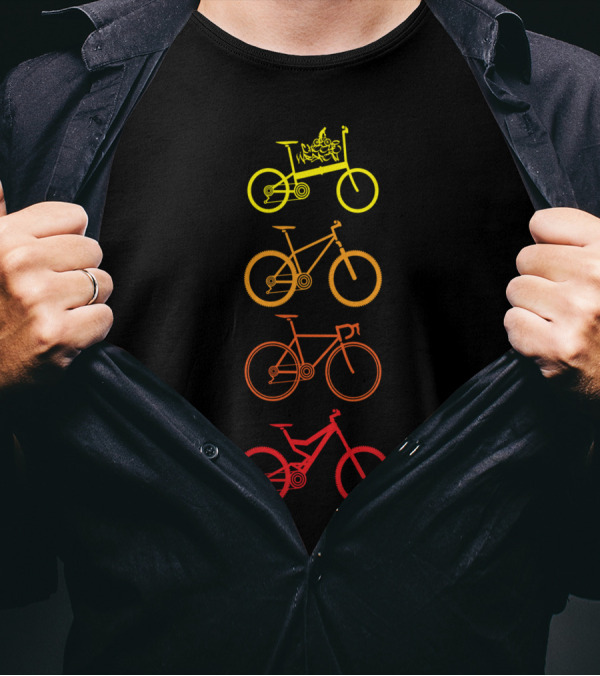 Bicycle Selection Choose Your Weapon Cycling Styles T-Shirt