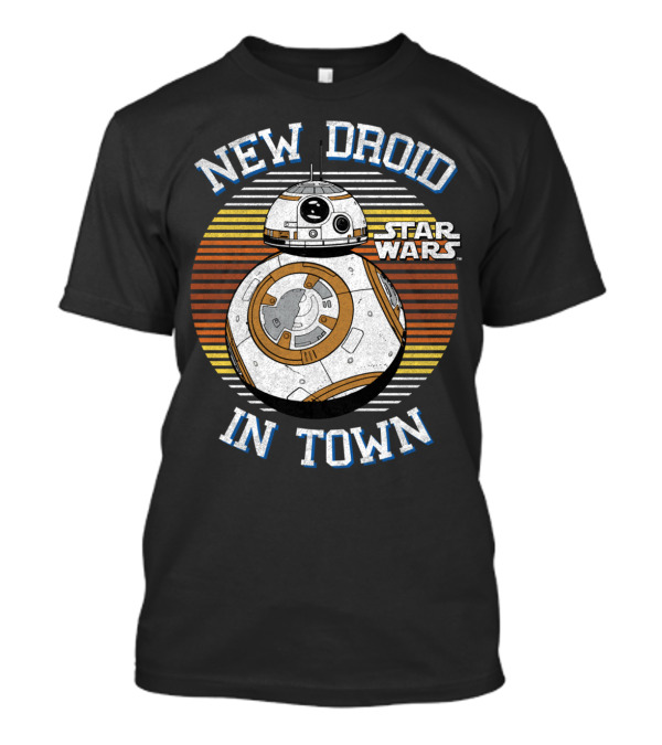 New Droid BB-8 Star Wars In Town T-Shirt