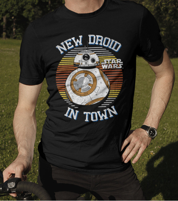 New Droid BB-8 Star Wars In Town T-Shirt