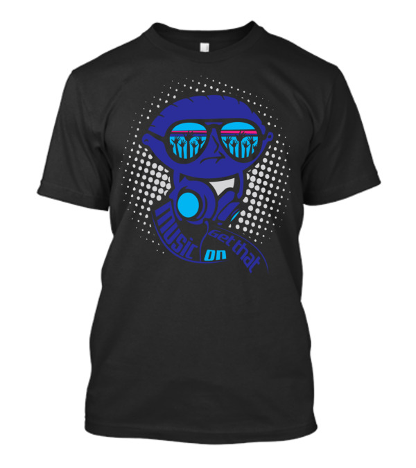 Get That Music On Headphone Party Vibes T-Shirt