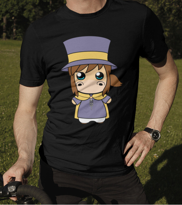 A Grunty In Time Hat Kid Crossover Cute Anime Style Character T-Shirt