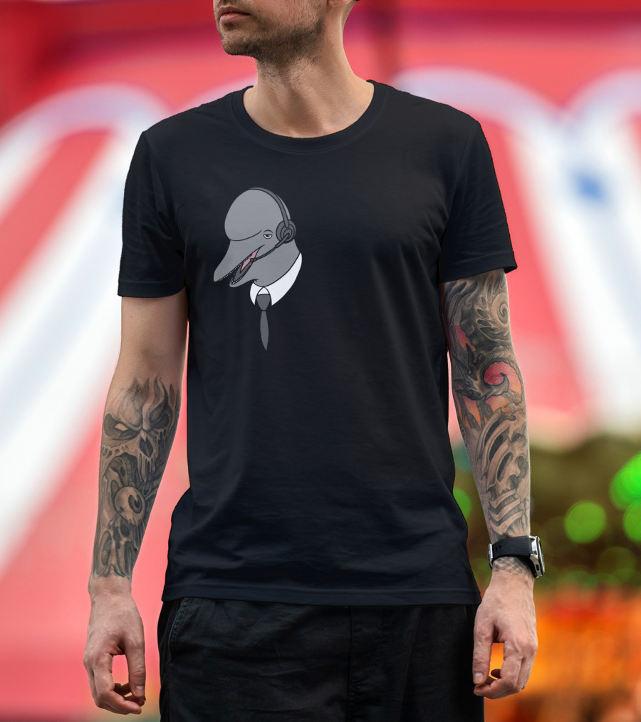 Your Call Is Being Recorded for Training Porpoises T-Shirt