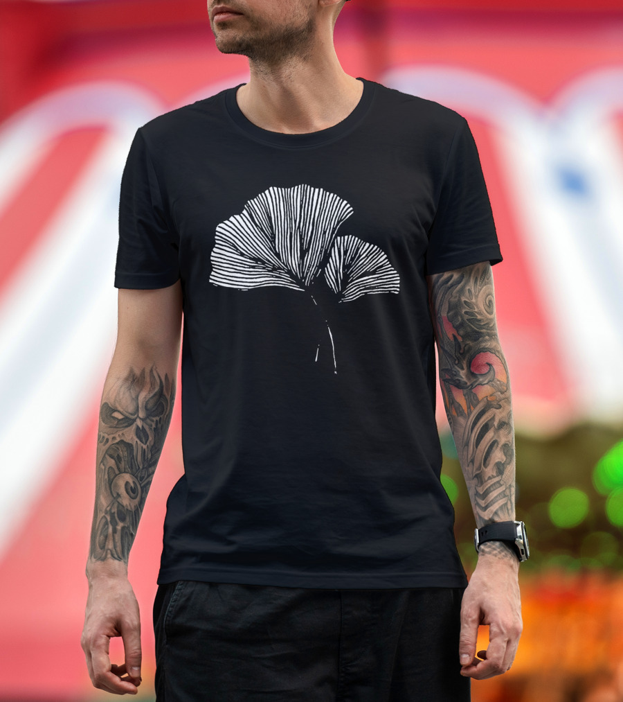 Ginkgo Leaf Botanical T-Shirt