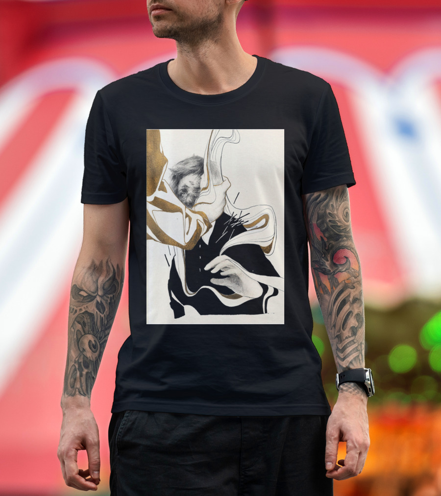 A Necessary Cold Touch Distorted Hand Abstract T-Shirt