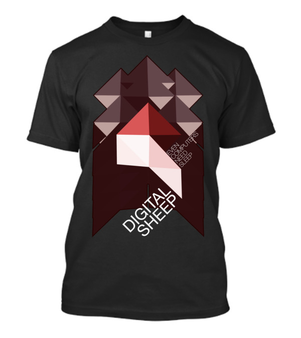 DIGITAL SHEEP EVEN COMPUTERS NEED SLEEP T-Shirt
