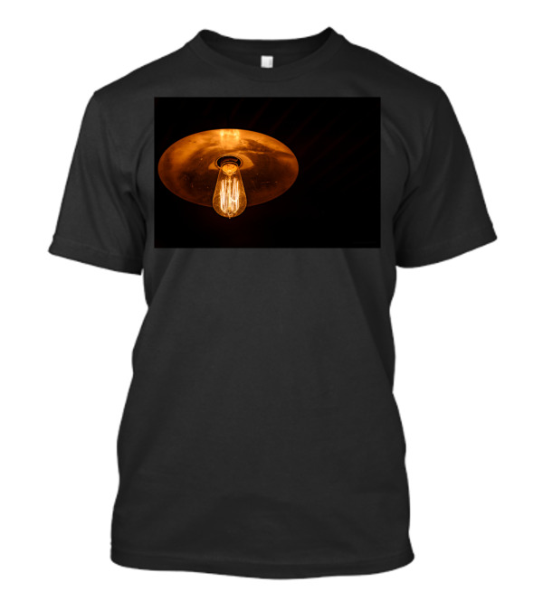 Dim Lamp Vintage Glow Edison Bulb T-Shirt