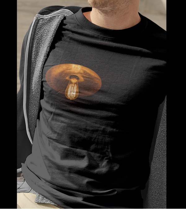 Dim Lamp Vintage Glow Edison Bulb T-Shirt