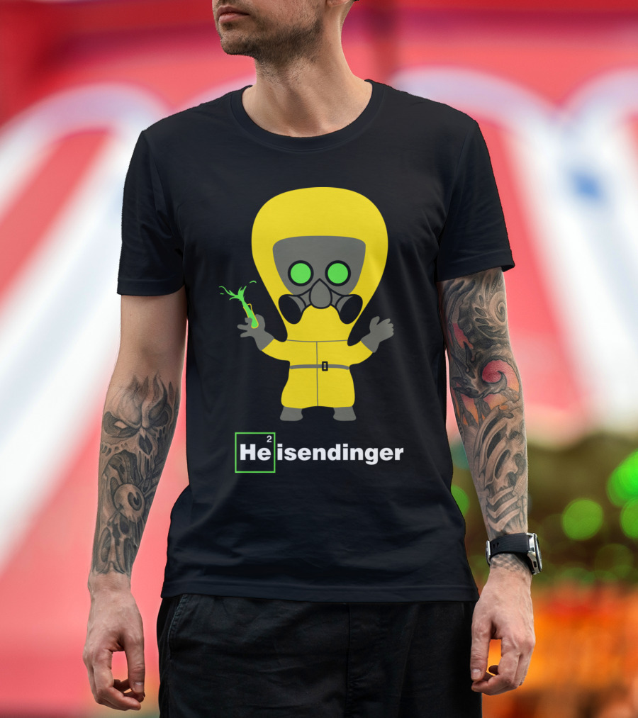 Heisendinger Breaking Bad Hazmat Character H2 Chemistry T-Shirt