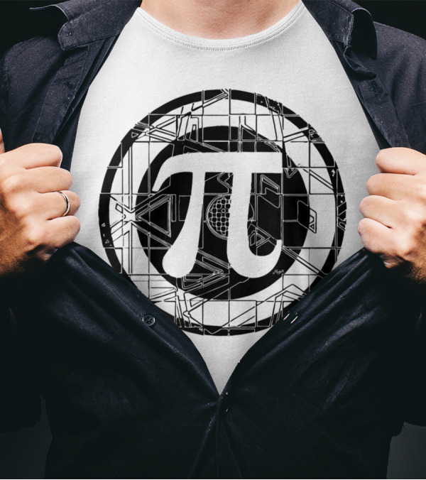 Ultimate Pi Symbol 3.14 Geometric Circle T-Shirt