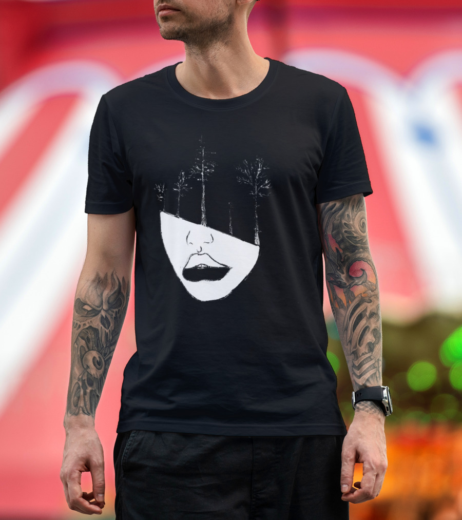 Fortitude Forest Face Illusion T-Shirt