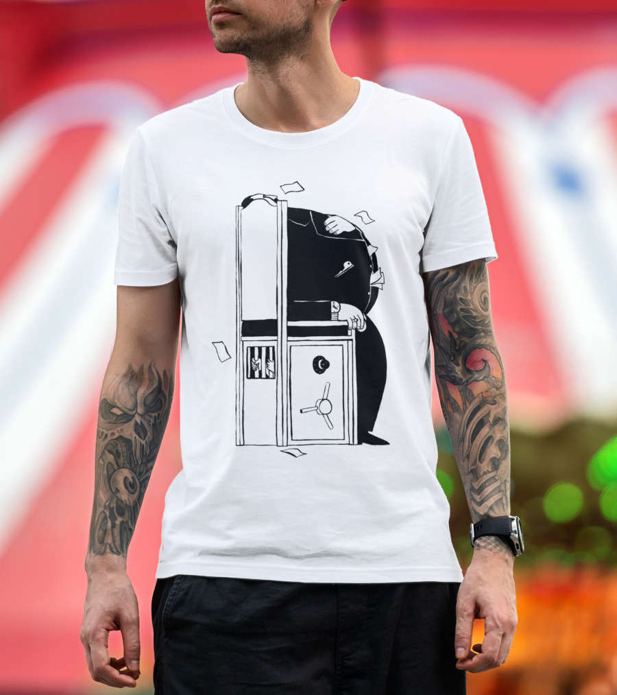 Banker Guillotine Safe Money T-Shirt