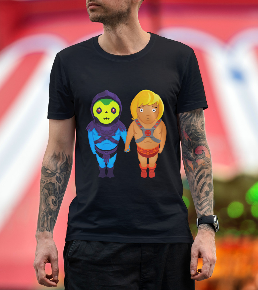 Valentines Day In Eternia He Man And Skeletor Is This Ok Yes T-Shirt