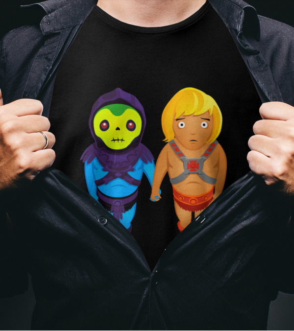 Valentines Day In Eternia He Man And Skeletor Is This Ok Yes T-Shirt