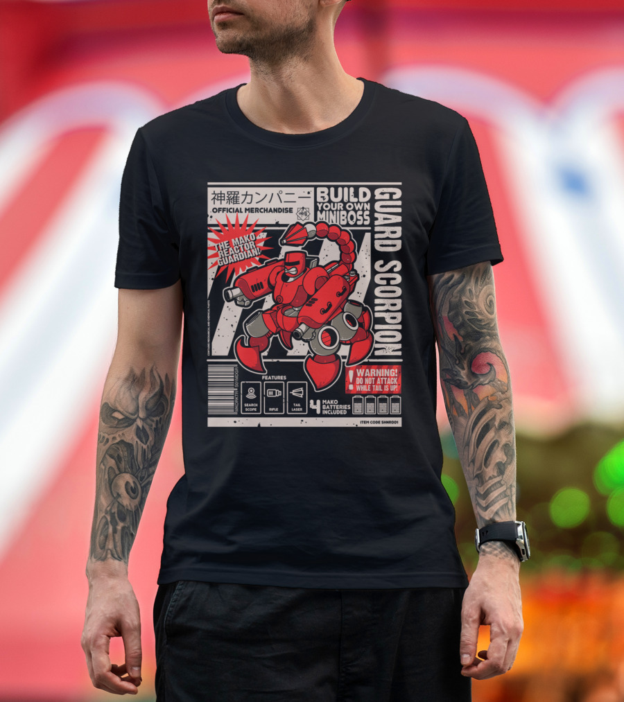 Build Your Own Miniboss Guard Scorpion Mako Reactor Guardian Official Merchandise 4 Mako Batteries Included Warning Do Not Attack While Tail Is Up T-S