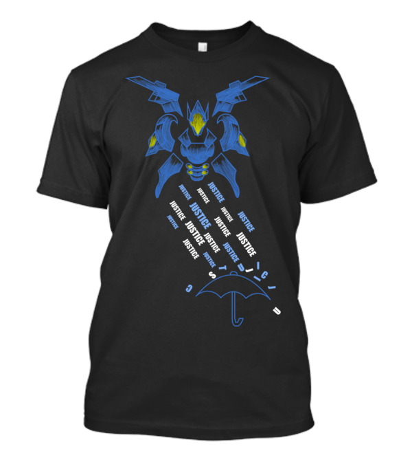 Cloudy With A Chance Of Justice Robotic Justice Storm T-Shirt