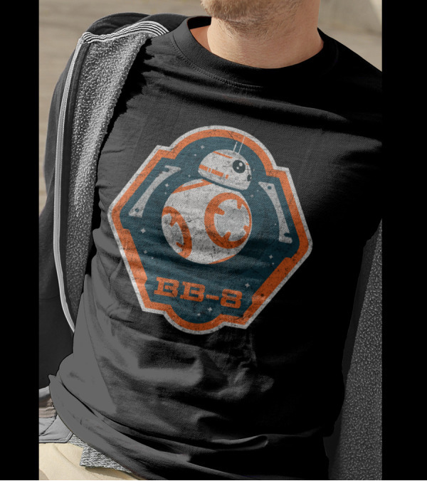 BB-8 Badge Star Wars Resistance Droid Emblem T-Shirt