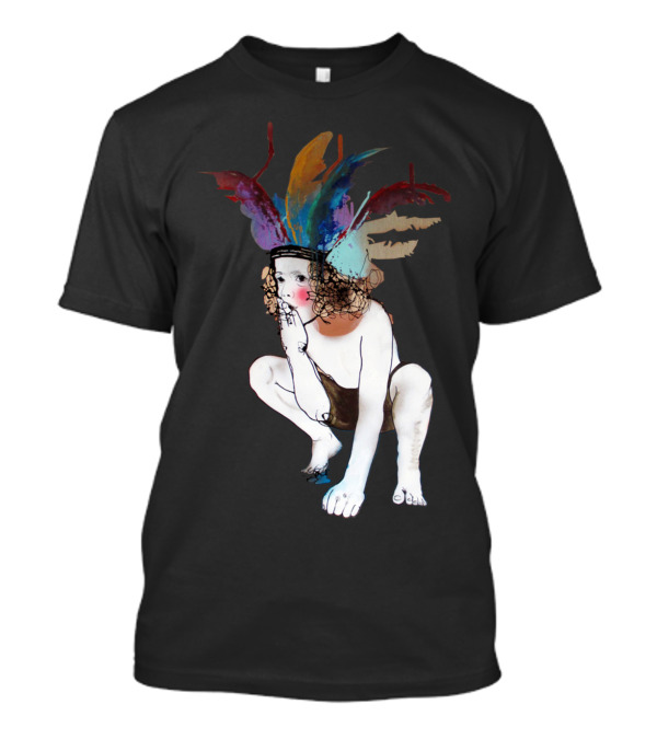 Every Island To A Child Is A Treasure With Feathered Crown T-Shirt