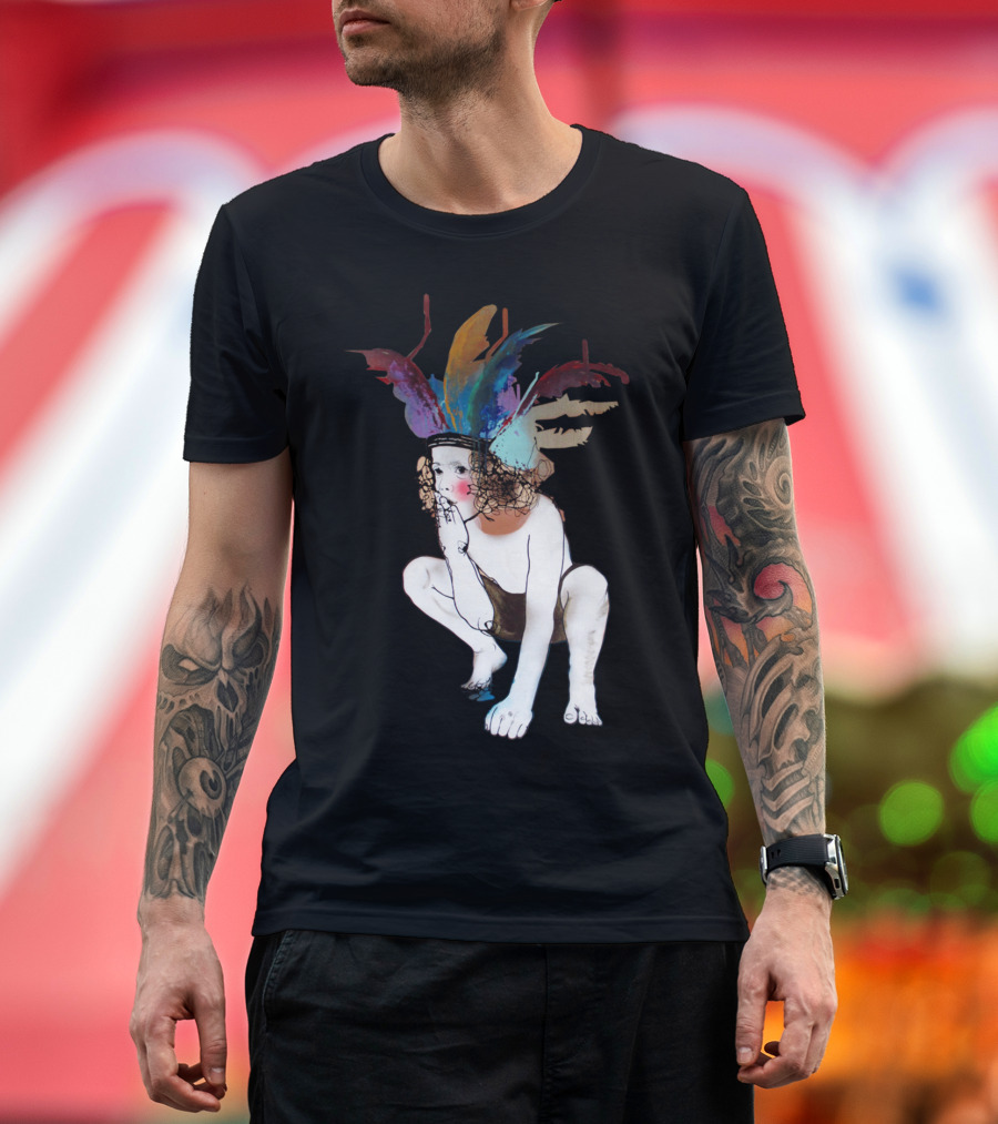 Every Island to a Child Is a Treasure with Feathered Crown T-Shirt